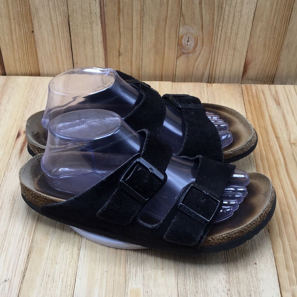 Birkenstock Sandals Women Sz 10-10.5 EU 41 Black 0776